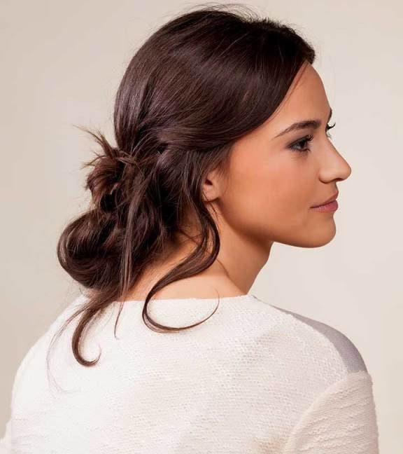 Low Messy Bun